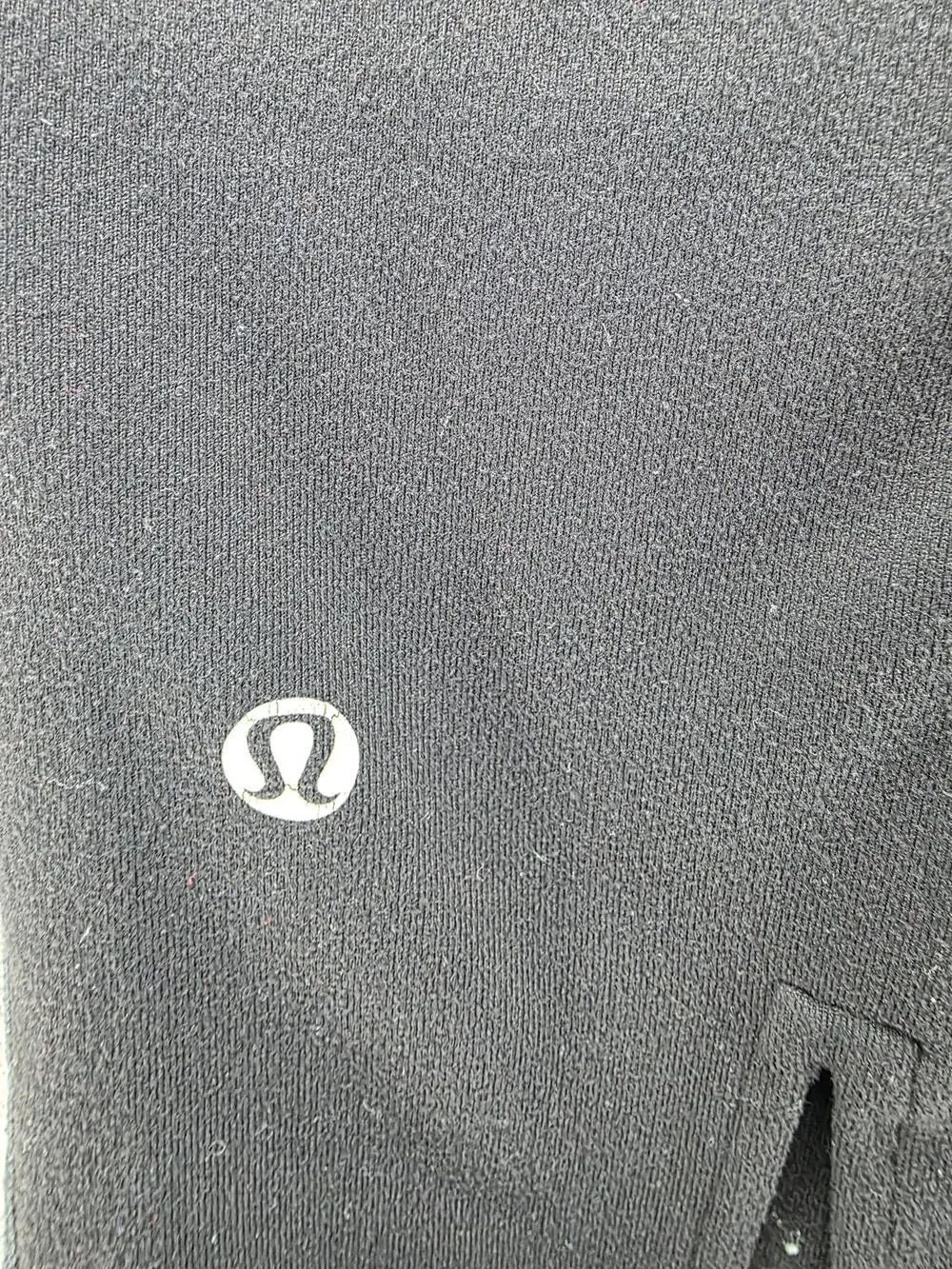Lululemon Leggings Womens 8 Black Capri Yoga Fleece Elastic Waist 22 Inseam